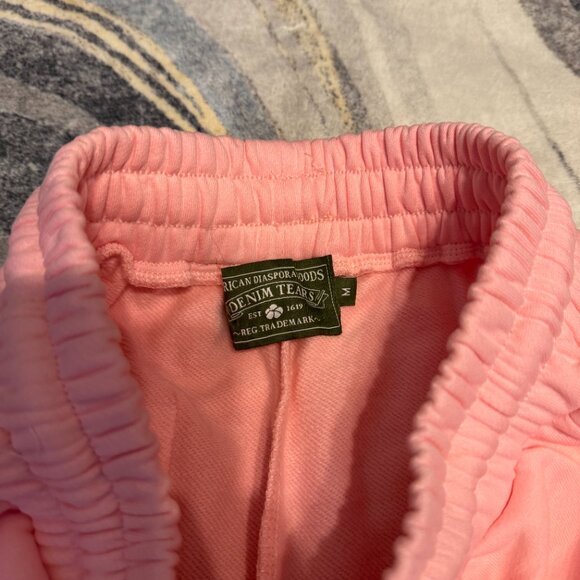 Denim Tears The Cotton Wreath Pink Shorts Size Medium - Picture 2 of 3